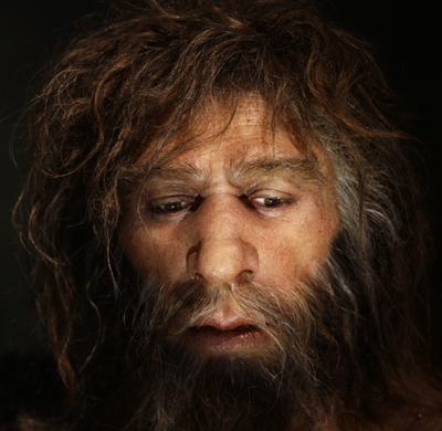 Entre 100 e 50 mil anos atras, a espécie humana adquiriu a capacidade de expressar ideias e conceitos através de palavras - Foto: Neanderthal Museum