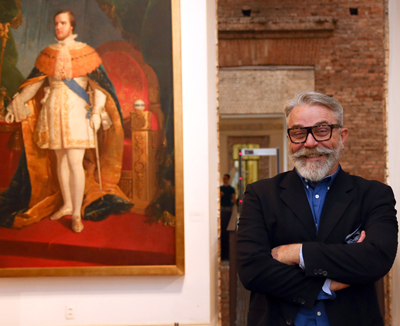 Tadeu Chiarelli, diretor da Pinacoteca. Foto: Cecília Bastos/USP Imagens