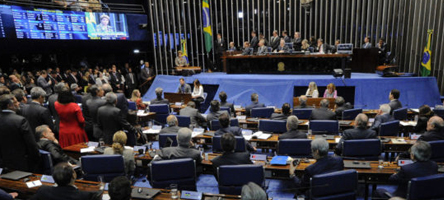 Dilma Rousseff durante discurso no Senado Federal - Foto: Edilson Rodrigues/Agência Senado