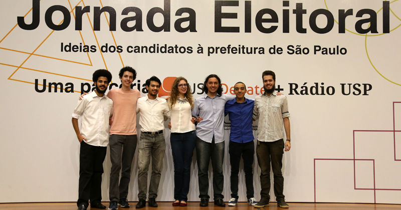 Jornada Eleitoral, uma parceria USP Debate e Rádio USP - Foto: Cecília Bastos/USP Imagens