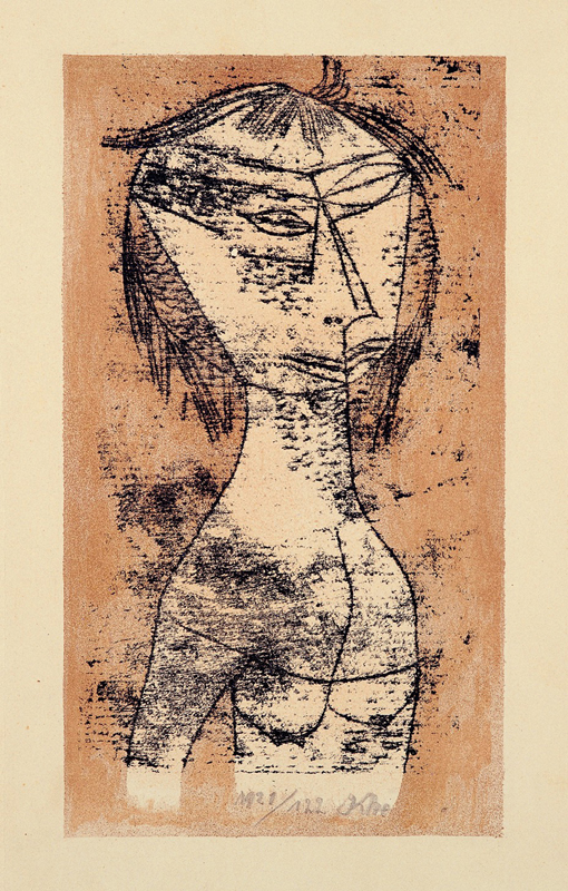 Paul Klee: A Santa da Luz Interior, 1921 - Foto: Divulgação/MAC