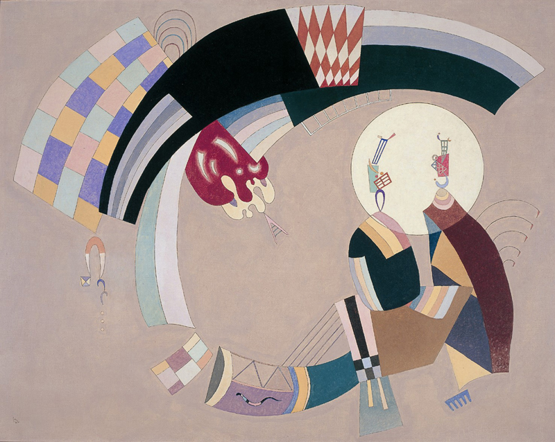 Wassily Kandinsky: Composição Clara, 1942