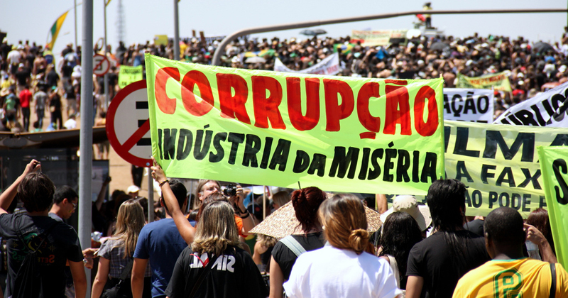 Resultado de imagem para corrupçao no brasil