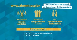Alumni tem diploma virtual e vagas de emprego para ex-alunos da USP
