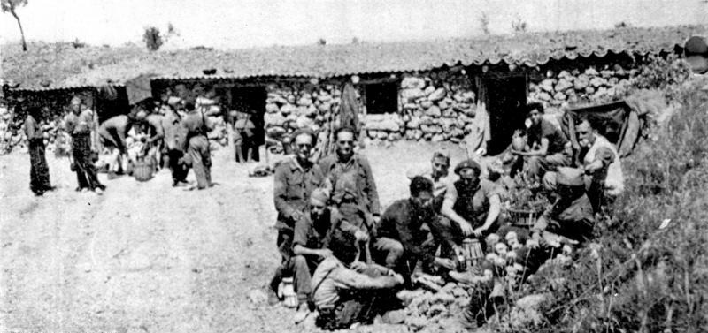 Batalhão Etkar André das Brigadas Internacionais 1936 - Foto: Wikipédia