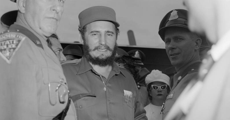 Fidel Castro - Foto: Leslie Jones Collection/ Boston Public Library (sem data definida)