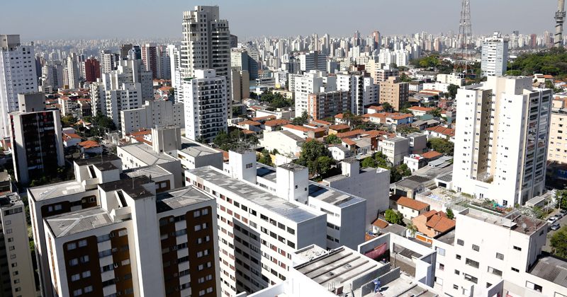 Prédios da cidade de São Paulo - Foto: Cecília Bastos/USP Imagens
