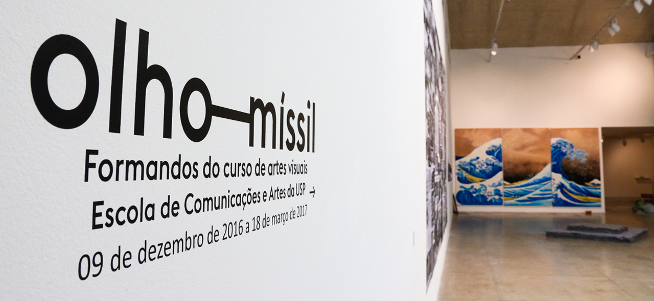 Olho-Míssil traz a criatividade de 21 artistas e formandos do curso de Artes Visuais da ECA - Foto: Cecília Bastos/USP Imagens
