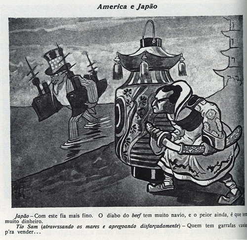 Reprodução do Livro Imigração japonesa nas Revistas Ilustradas