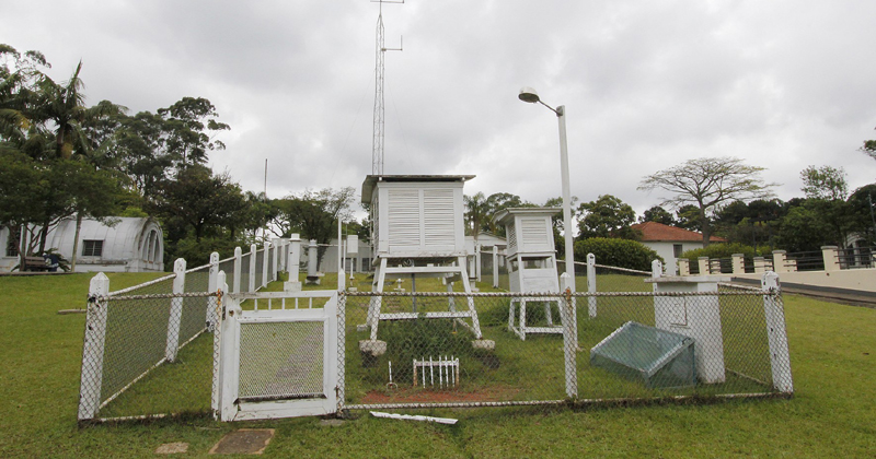 Estação Meteorológica do IAG no Parque Cientec - Foto: Marcos Santos/USP Imagens