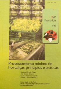 Processamento mínimo de hortaliças é tema de publicação da Esalq