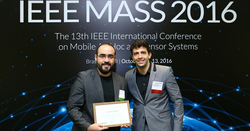 Daniel da Silva é um dos autores reconhecidos pelo artigo no 13th IEEE - Foto: Divulgação PCS
