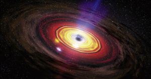 Quasares: buracos negros que brilham mais do que as galáxias