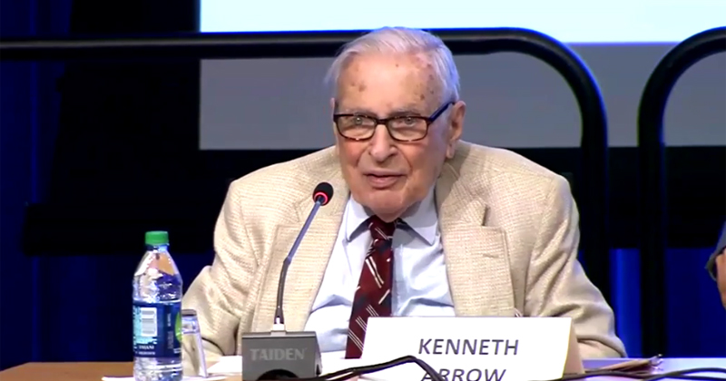 Kenneth Arrow - Foto:  Divulgação/World Bank