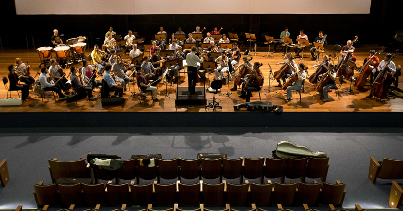 Roteiros do Giro Cultural acompanharão ensaios e apresentações da Orquestra Sinfônica da USP ao longo do ano - Foto: Marcos Santos/USP Imagens