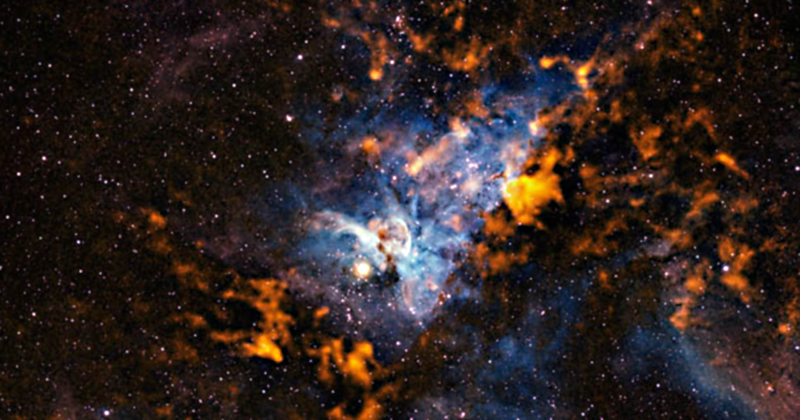 Carina Nebula (ESO/APEX/T. Preibisch et al., N. Smith, University of Minnesota/NOAO/AURA/NSF)