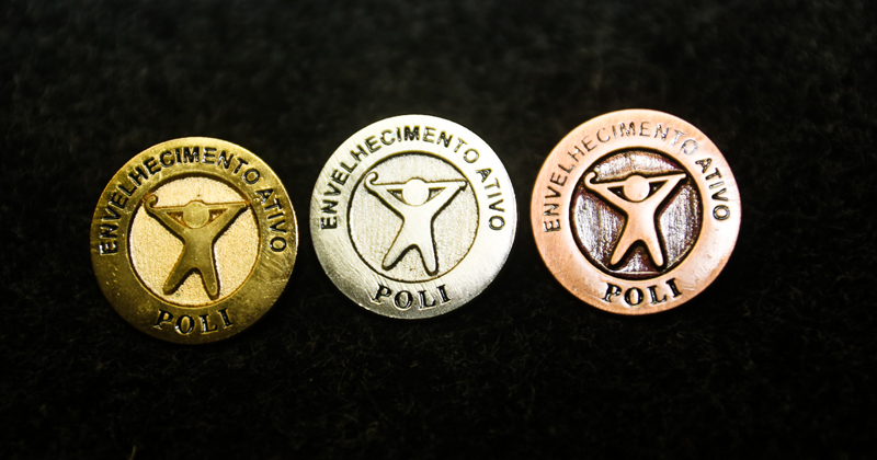 Medalhas de prata, ouro e platina – Foto: Cecília Bastos/USP Imagens