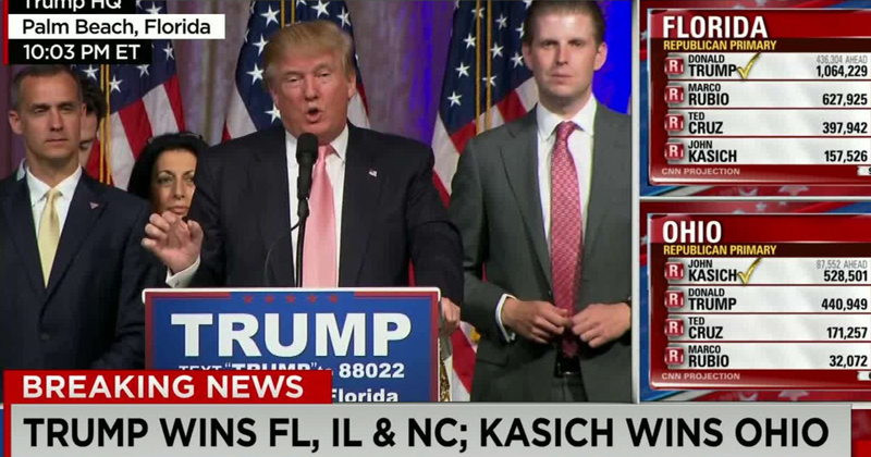 Faltou cobertura da imprensa sobre alguns segmentos da sociedade americana que permitiram a eleição de Trump - Foto: Reprodução/CNN