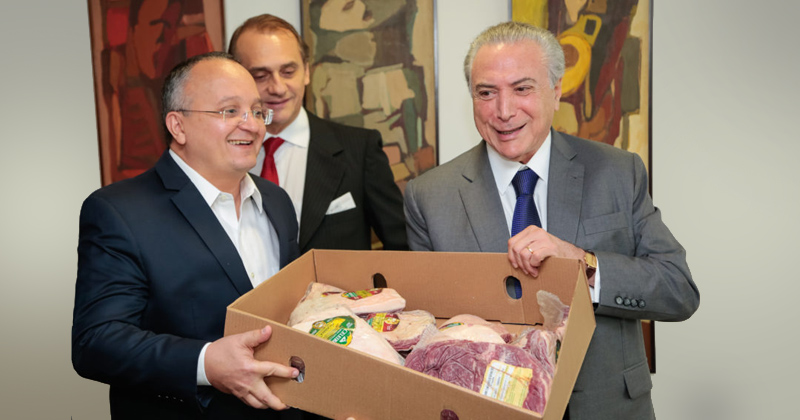 Michel Temer defende qualidade da carne brasileira - Foto: Mayke Toscano/Gcom-MT via Fotos Públicas