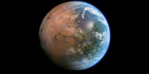 Campo magnético artificial poderia tornar Marte habitável