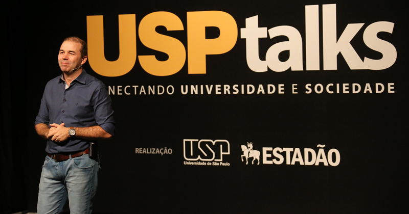José Alexandre Crippa, palestrante do Programa USP Talks - Foto: Cecília Bastos/USP Imagens