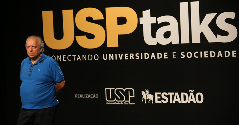 Ronaldo Laranjeira palestrante do Programa USP Talks - Foto: Cecília Bastos/USP Imagens