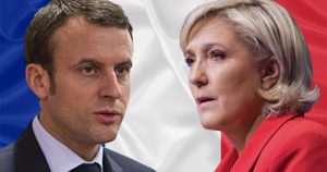 Votos contra Marine Le Pen elegeram Macron