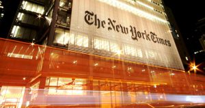 “The New York Times” completa 166 anos de existência