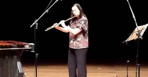 Rádio USP mostra a arte da flautista Cássia Carrascoza