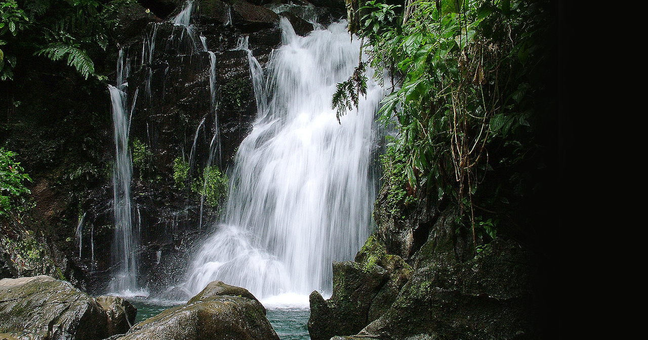 Véu de noiva, Cachoeira do parque estadual do Petar, no Vale do Ribeira - Foto: Henrique Cunha via Wikimedia Commons / CC BY-SA 4.0