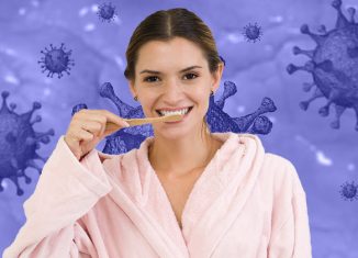 Higiene oral também é uma arma na luta contra o Coronavíru - Arte sobre foto de Tumisu / Pixabay