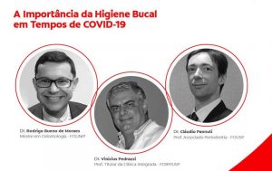 Evento on-line aborda importância da saúde bucal na pandemia da covid-19