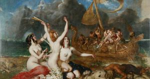 O mítico encontro de Odisseu com as sereias é tema de vídeo