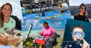 Três mulheres e um desafio: agir pela proteção do oceano sob a ótica feminina