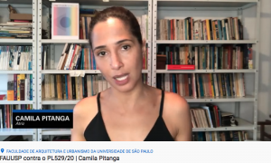 FAUUSP contra o PL 529/20 | Camila Pitanga