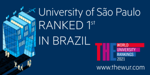 USP ganha posições em ranking do THE e mantém liderança na América Latina