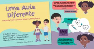 Livro infantil ajuda a orientar crianças com anemia falciforme