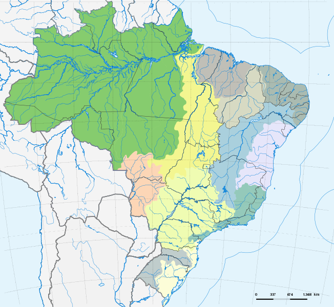 bacias hidrográficas do Brasil