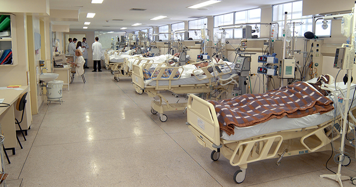 Centro de terapia Intensiva do Hospital das Clínicas de Ribeirão Preto - Foto: HCFMRP
