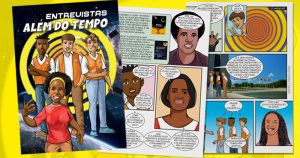 Histórias em quadrinhos apresentam protagonismo negro e feminino na ciência brasileira
