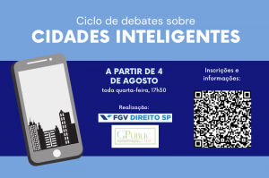 Ciclo de debates discute cidades inteligentes e questões jurídicas