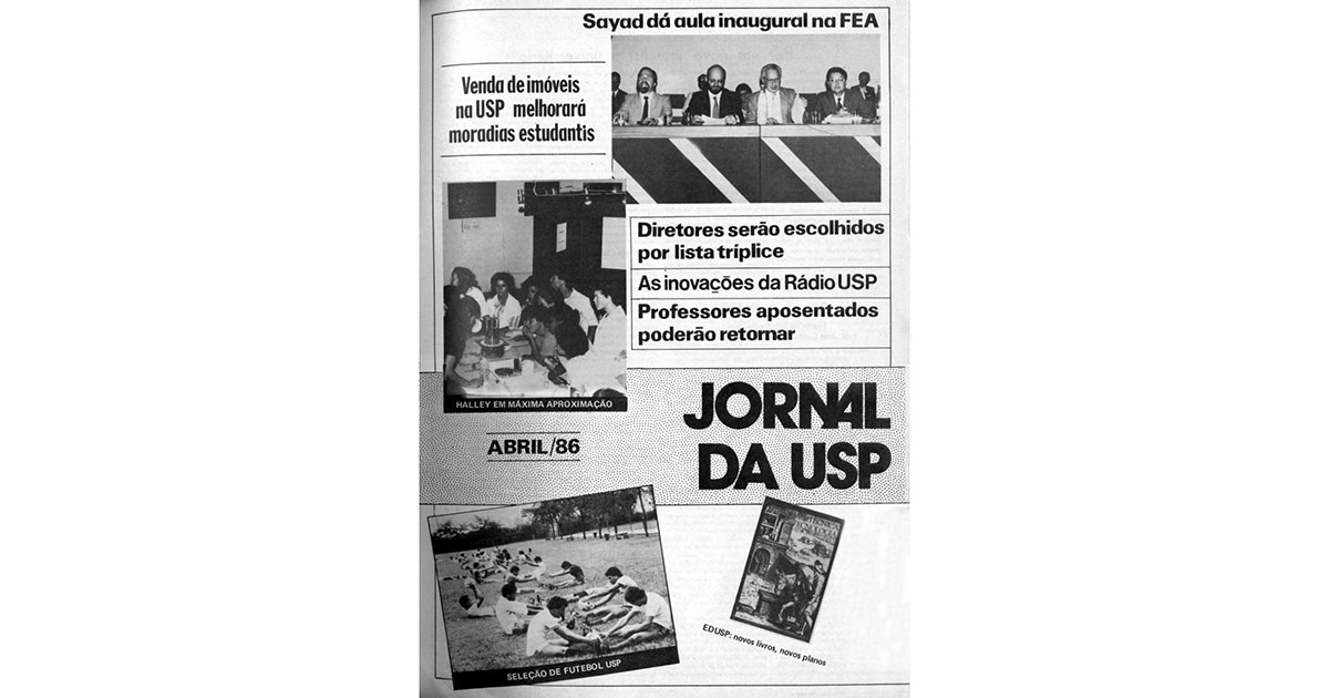 A edição número 3, de abril de 1986: início da periodicidade mensal e primeira mudança gráfica - Foto: Reprodução