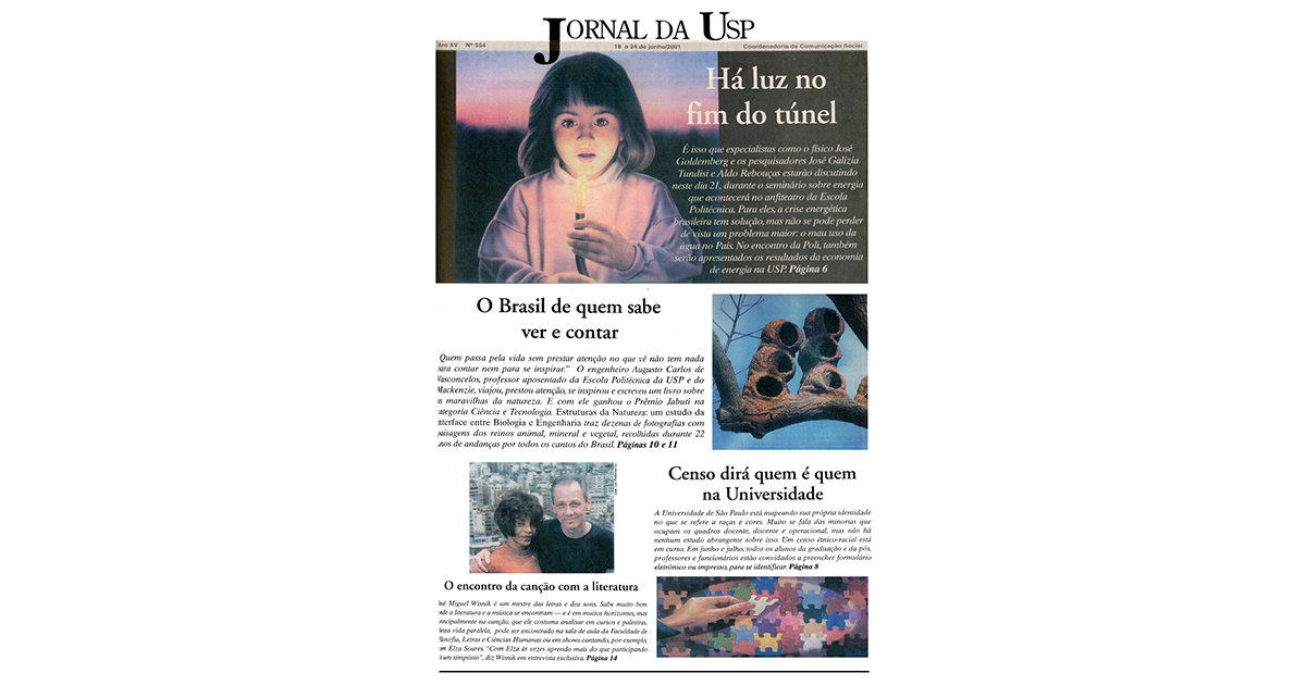 A edição 554, de julho de 2001 - Foto: Reprodução
