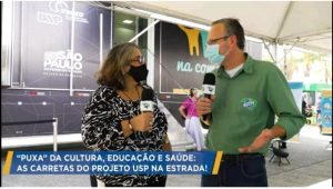 USP na Comunidade é tema de reportagem do programa “Brasil Caminhoneiro”