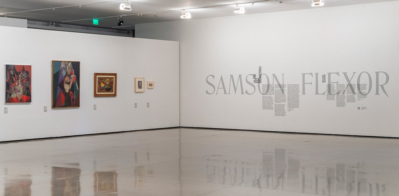 Vista da exposição "Samson Flexor: Além do Moderno", em cartaz no Museu de Arte Moderna (MAM) de São Paulo - Foto: Reprodução/Karina Bacci