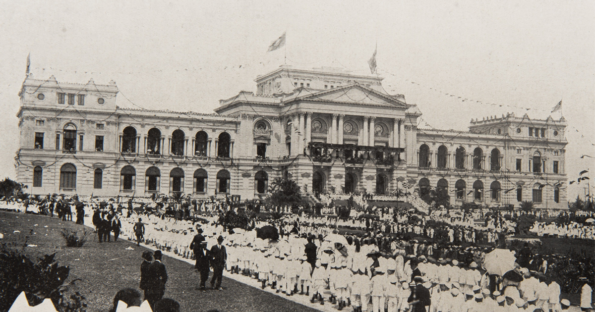Foto: Reprodução/Museu do Ipiranga, 7 de setembro de 1912
