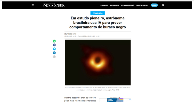 Exemplo de matérias de divulgação científica do Jornal da USP que pautaram a mídia externa - Foto: Reprodução