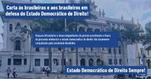 As cartas em defesa da democracia e das eleições diretas ecoarão por todo o Brasil