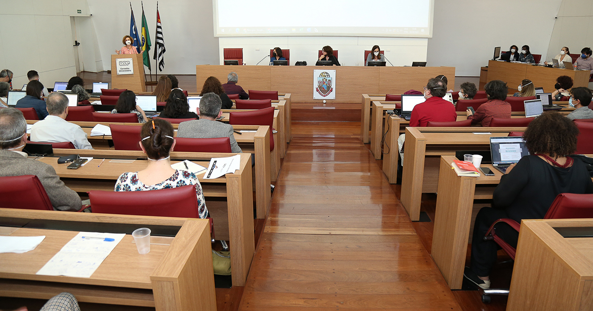 Reunião do Conselho da Pró-Reitoria de Inclusão e Pertencimento (PRIP) - Foto: Cecília Bastos/USP Imagens