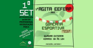 “1º Agita EEFERP” terá jogos, apresentações e sorteios